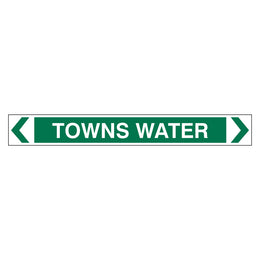 Pipe Marker - Towns Water