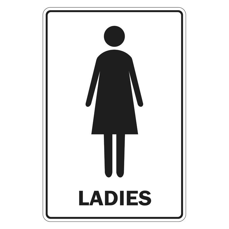 Ladies Sign — Safetysigns.com.au