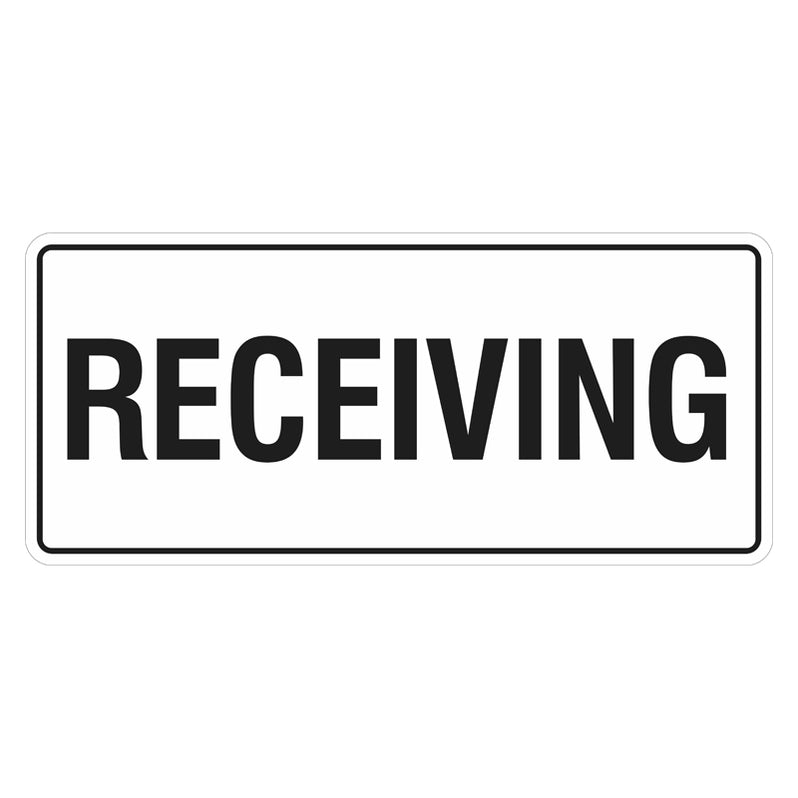 Reception Receiving Signs Receiving Sign — Safetysigns.com.au