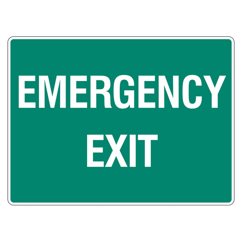 Exit & Emergency Exit Signs in Australia | Safetysigns.com.au