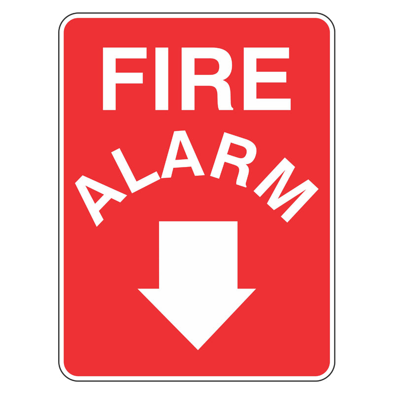 Fire Alarm Code Sign Fire Alarm Sign – Safetysigns.com.au