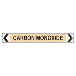 Pipe Marker - Carbon Monoxide