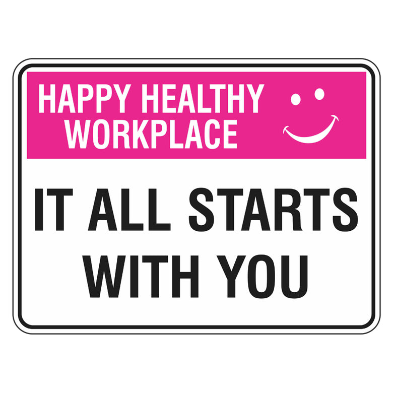 Begin Off Work Sign Workplace office signs in Australia | Order Online Now — Safetysigns.com.au