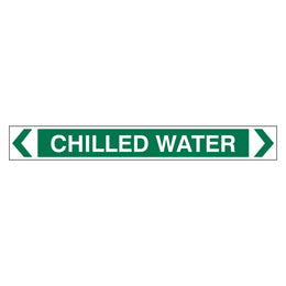 Pipe Marker - Chilled Water