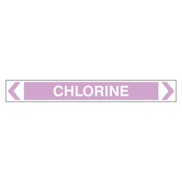 Pipe Marker - Chlorine