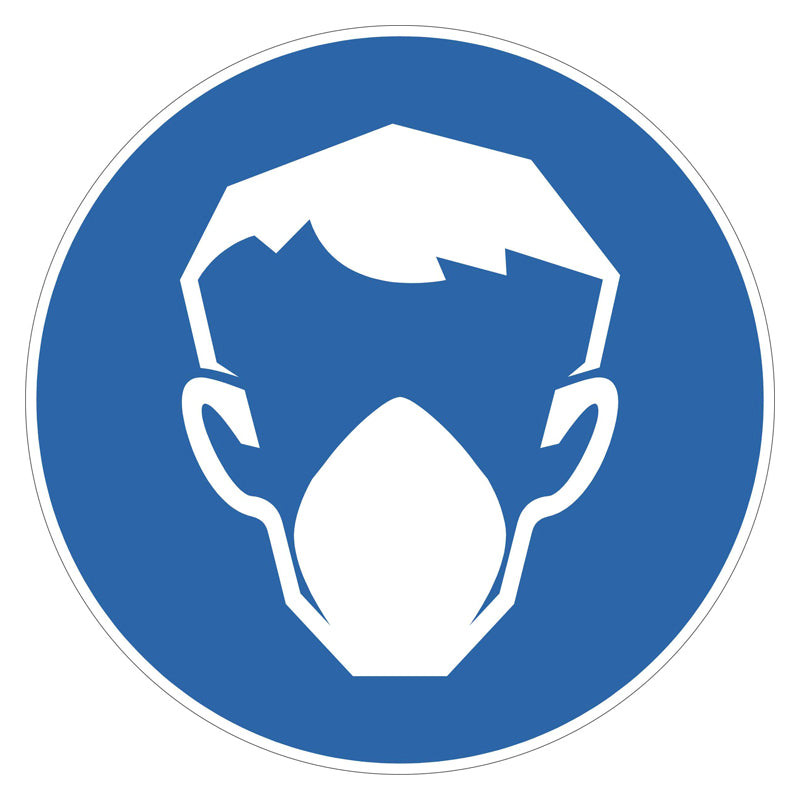 Mask Security Sign Mandatory Sign - Face Mask — Safetysigns.com.au