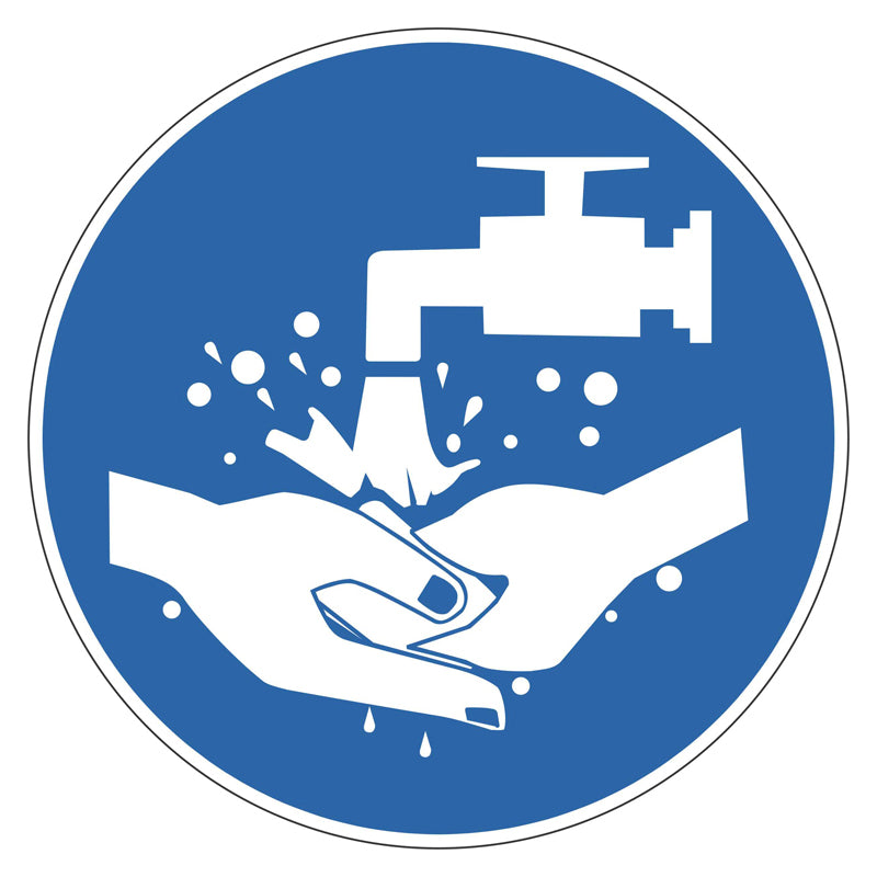 Sign Hand Wsg Mandatory Sign - Hand Wash – Safetysigns.com.au