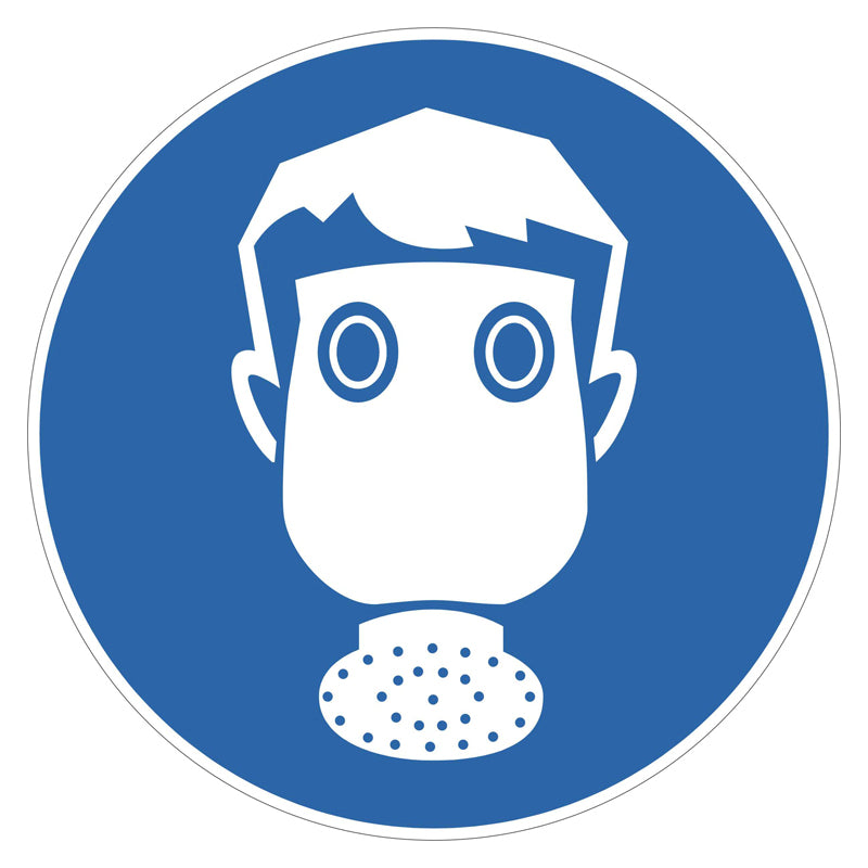 Mandatory Sign - Respirator – AS 1319 Compliant — Safetysigns.com.au