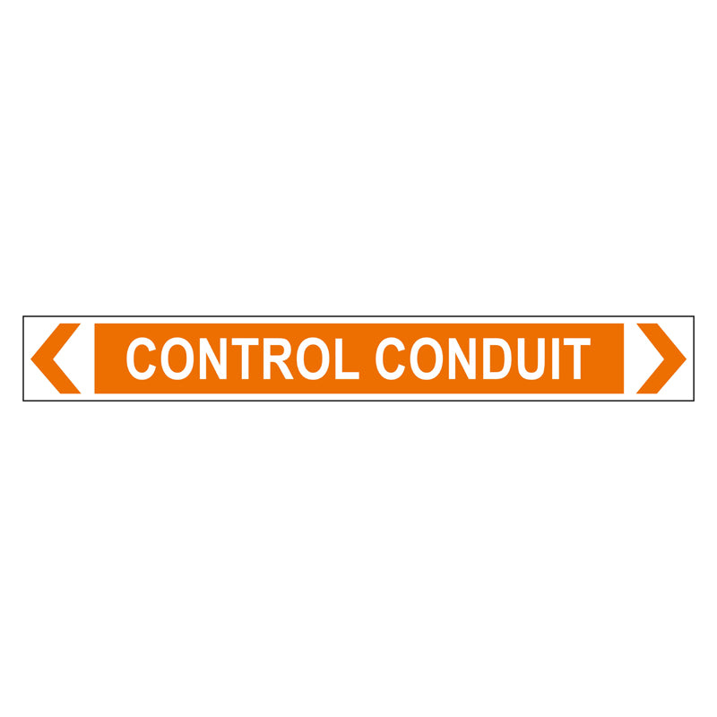 Pipe Marker - Control Conduit — Safetysigns.com.au