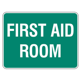 Emergency Sign - First Aid Room - 225x300mm polypropylene