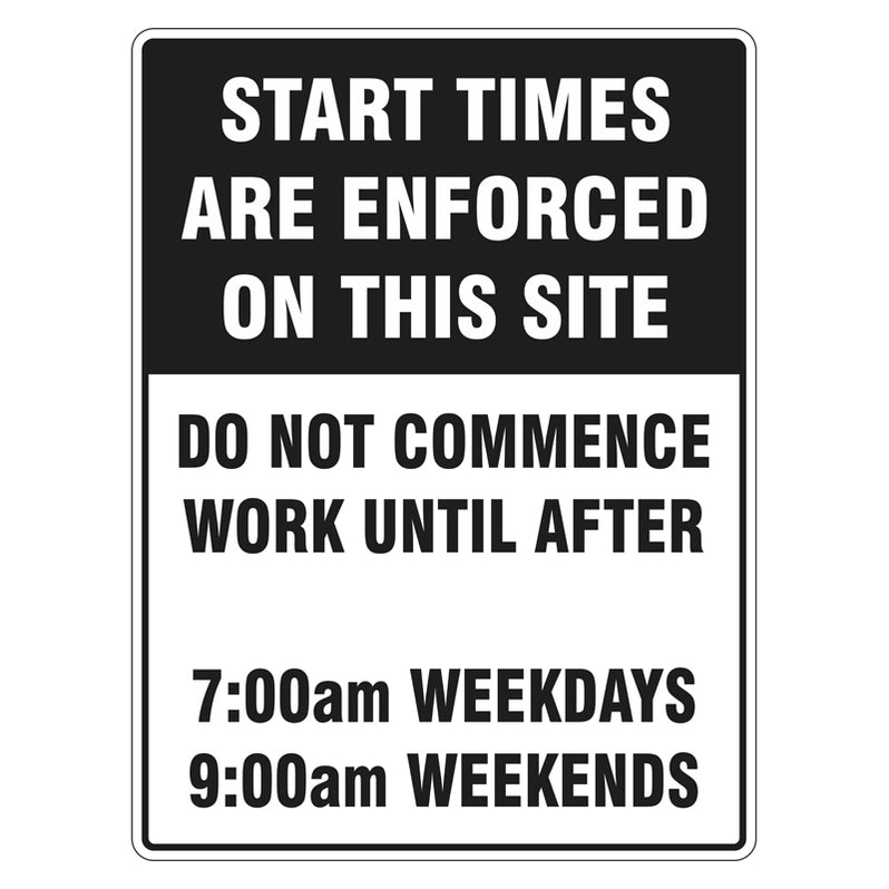 Construction Site Signs Australia | Safetysigns.com.au