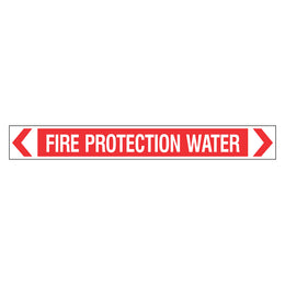Pipe Marker - Fire Protection Water