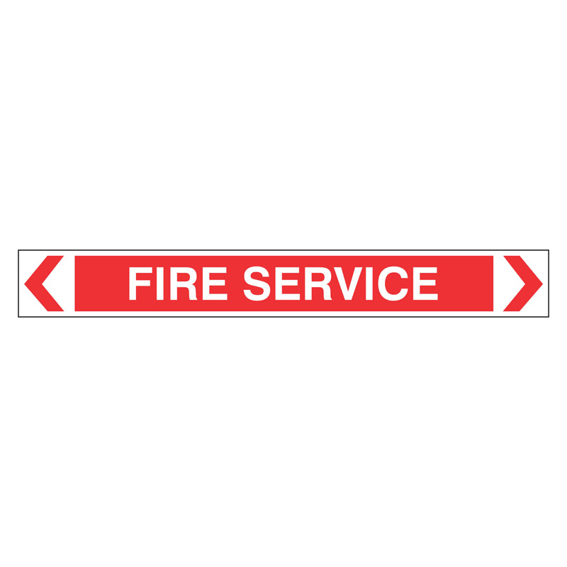 Pipe Marker - Fire Service — Safetysigns.com.au