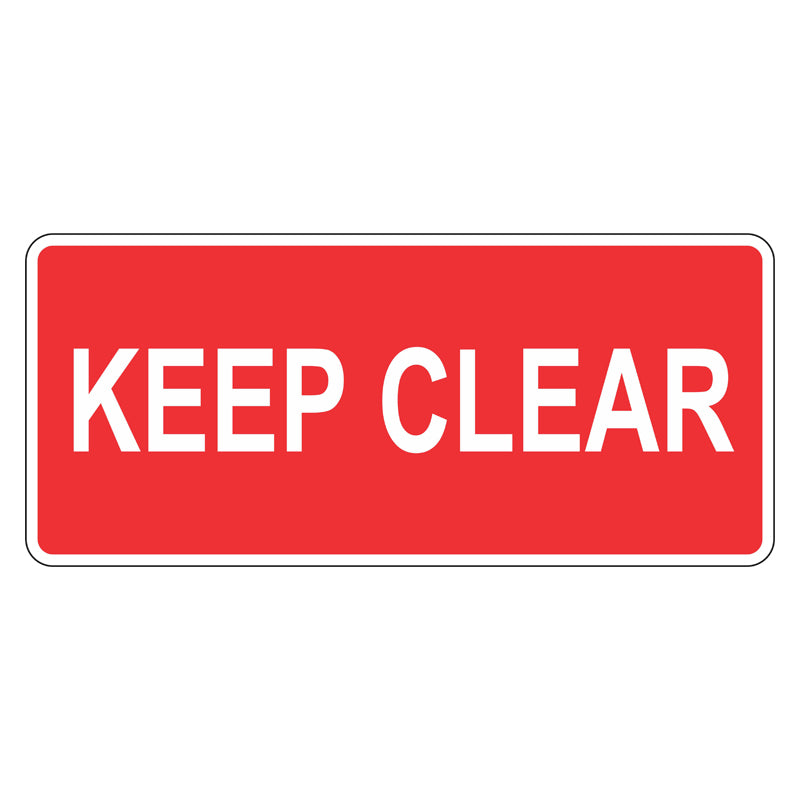 Keep Clear Signs