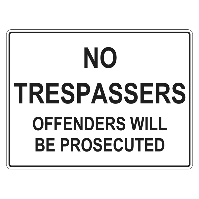 No Trespassing Site Under Video, Violators Prosecuted Sign, SKU: K2-4481 - View #7