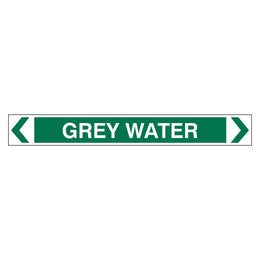 Pipe Marker - Grey Water