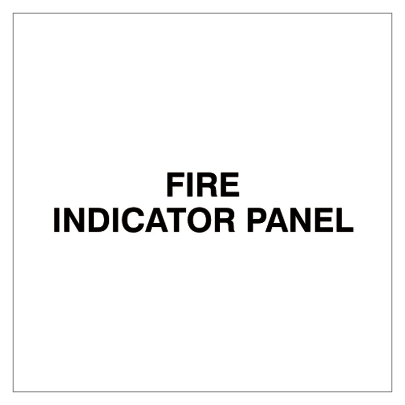 Fire Door Text Fire Indicator Panel Safetysigns Au