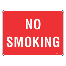 No Smoking Sign - 225x300mm polypropylene