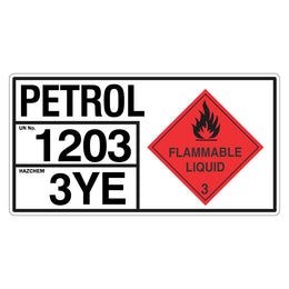 Bulk Storage Sign - Petrol - 820x430mm metal