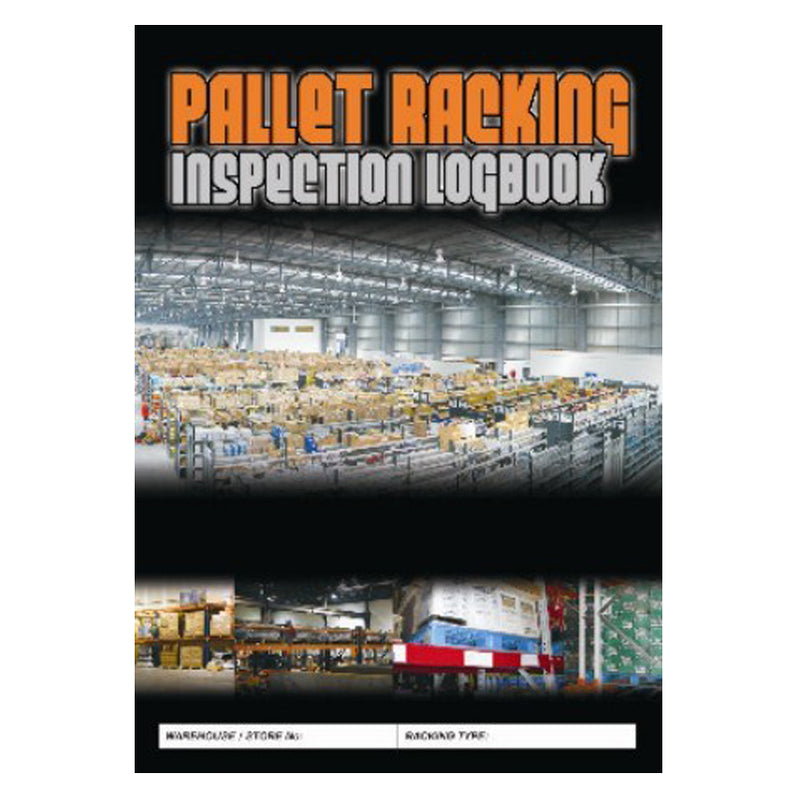 Racking Inspection Booklet.pdf Pallet Racking Inspection Log Book — Safetysigns.com.au