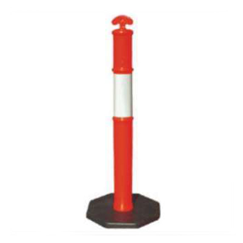 T Top Bollard - High Visibility Traffic Safety Bollard Reflective Band ...