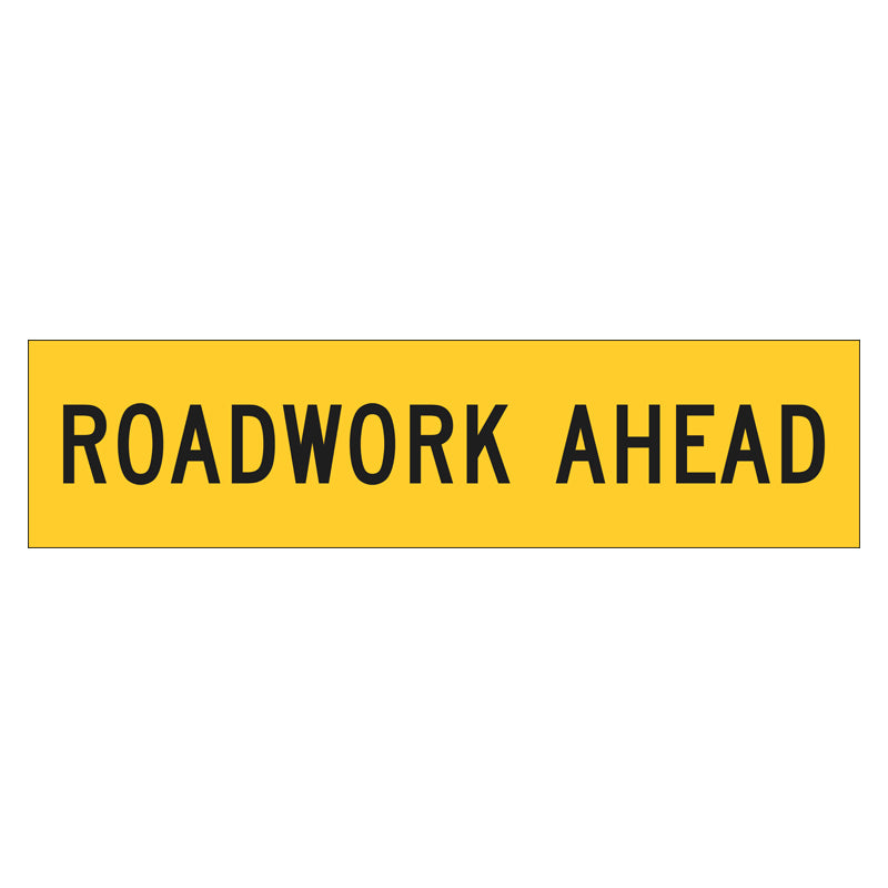 Multi Message Frame Sign - Roadwork Ahead – Safetysigns.com.au